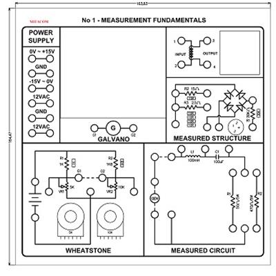 Bộ thí nghiệm cơ bản về mạch điện DC