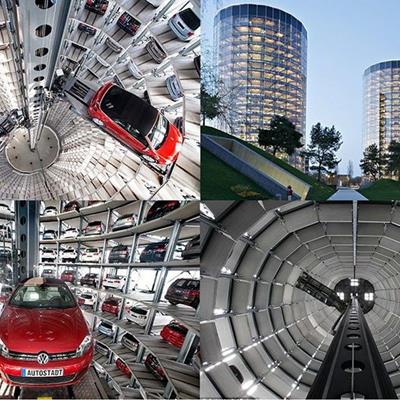 Bãi Đỗ xe ô tô thông minh kiểu xoáy ốc