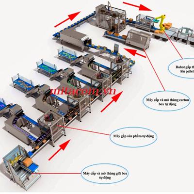 Hệ thống dây chuyền đóng gói tự động