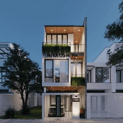 Thiết kế nhà ống loại kích thước 3,5 m x 14,7 m